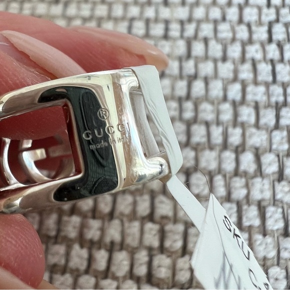 Gucci Interlocking Wide Open Band Ring - Picture 7 of 8